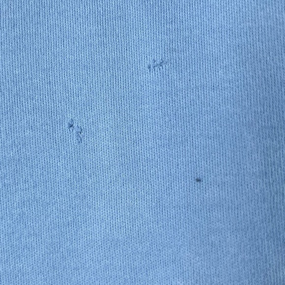 Men’s Large Vintage Polo By Ralph Lauren Powder Blue Pink Pony T-Shirt - Picture 5 of 6